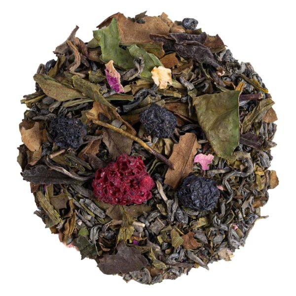 Té de Grosella, Frambuesa y Rosa BIO - Imagen 2