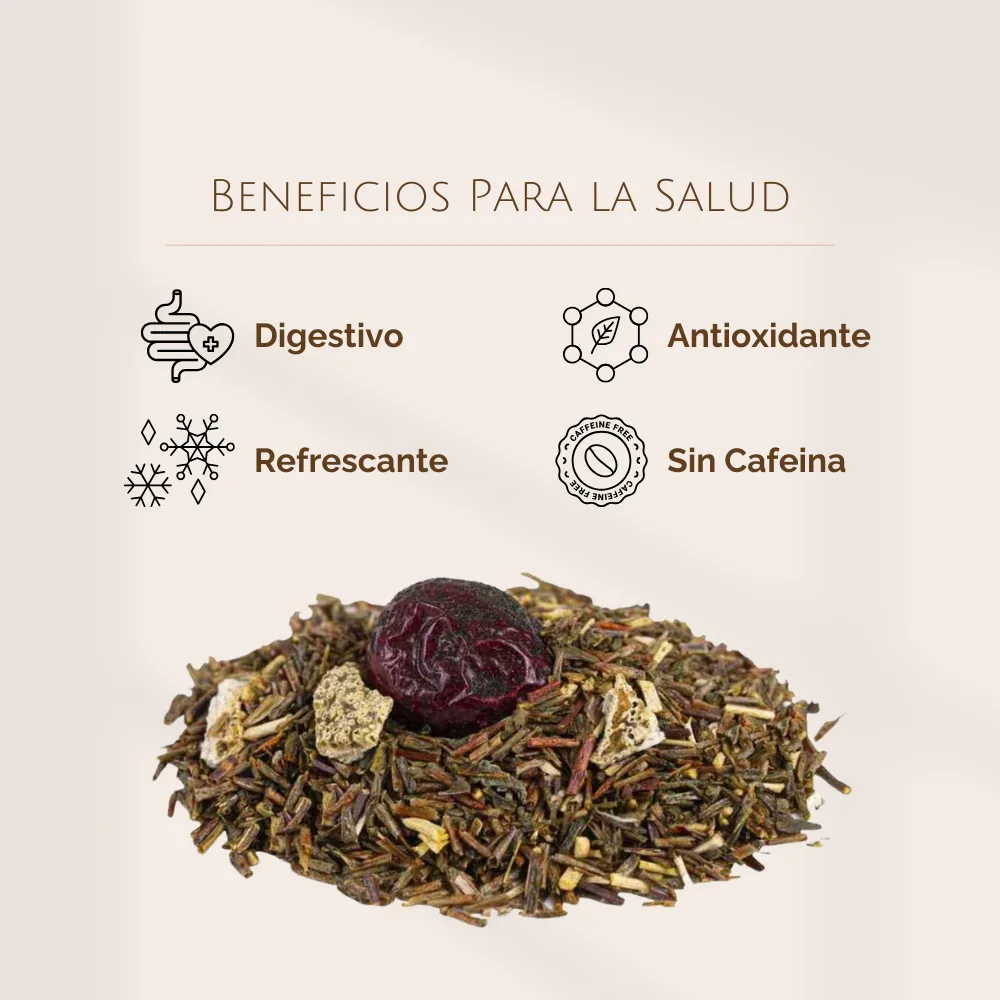 Rooibos de Arandano y Menta BIO - Imagen 5