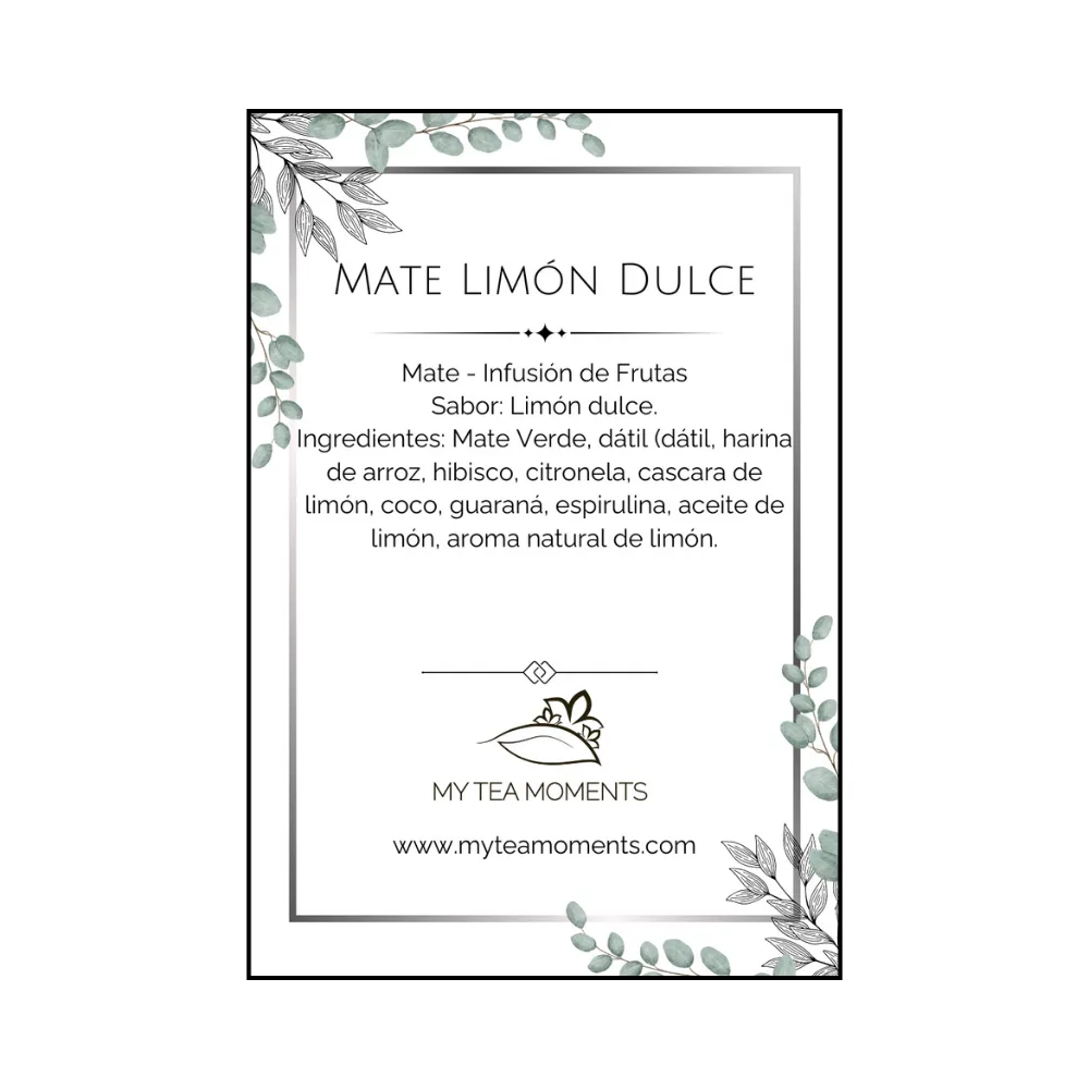 Mate de Limón Dulce BIO - Imagen 6