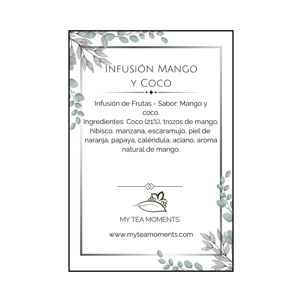 Infusión de Mango y Coco - Imagen 6