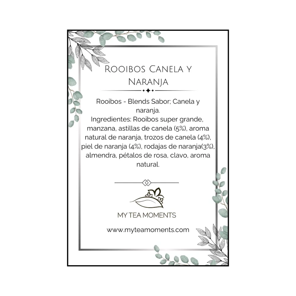 Rooibos de Canela y Naranja - Imagen 6
