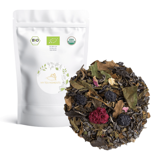 Té de Grosella, Frambuesa y Rosa BIO