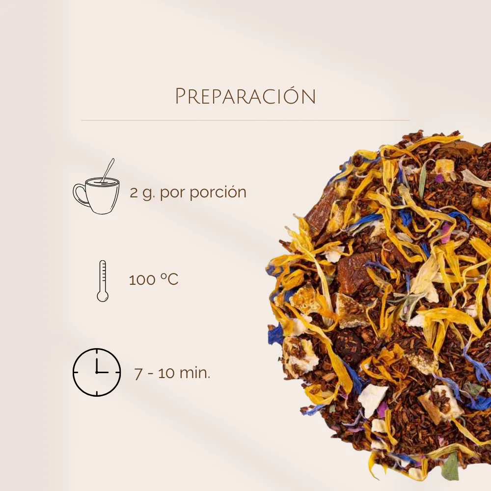 Rooibos de Frutas Exóticas y Vainilla BIO - Imagen 4
