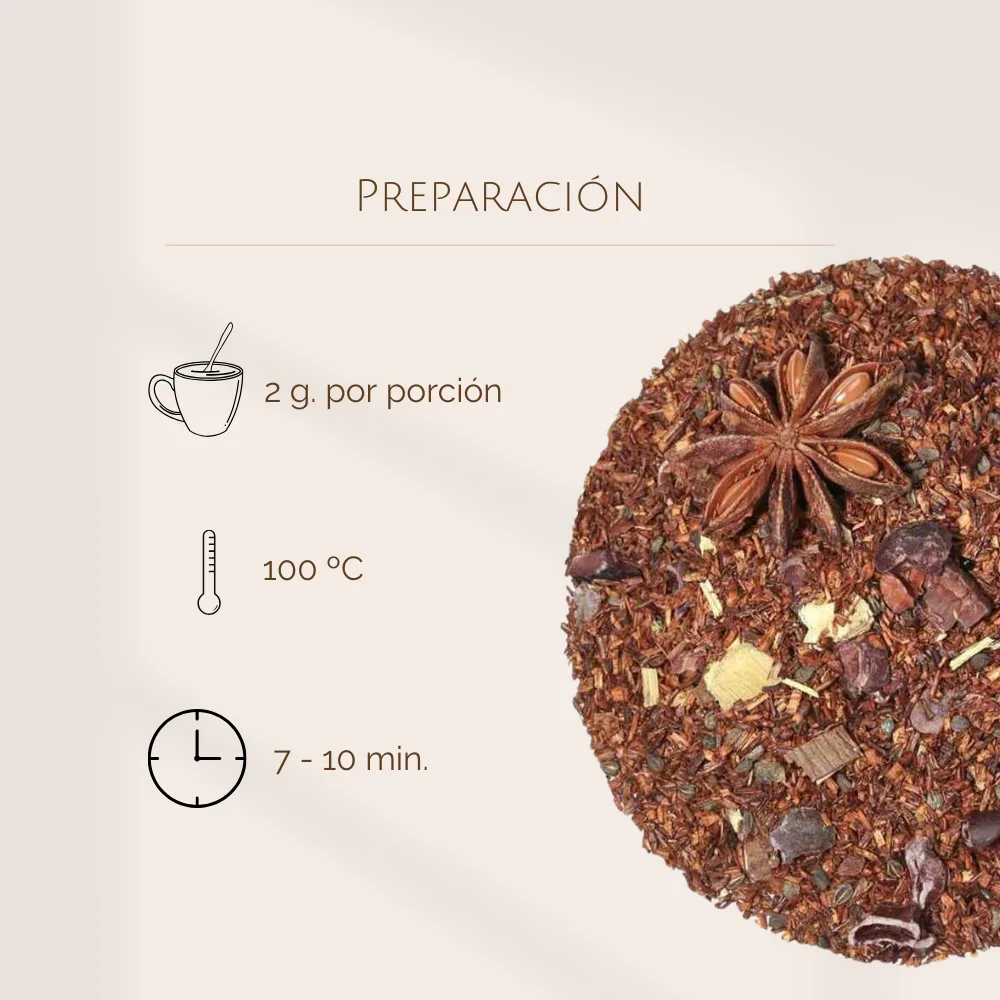 Rooibos de Regaliz y Cacao BIO - Imagen 3