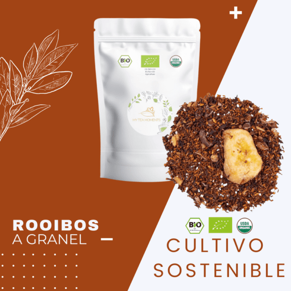 Rooibos Dulce de Cacao y Plátano BIO - Imagen 7