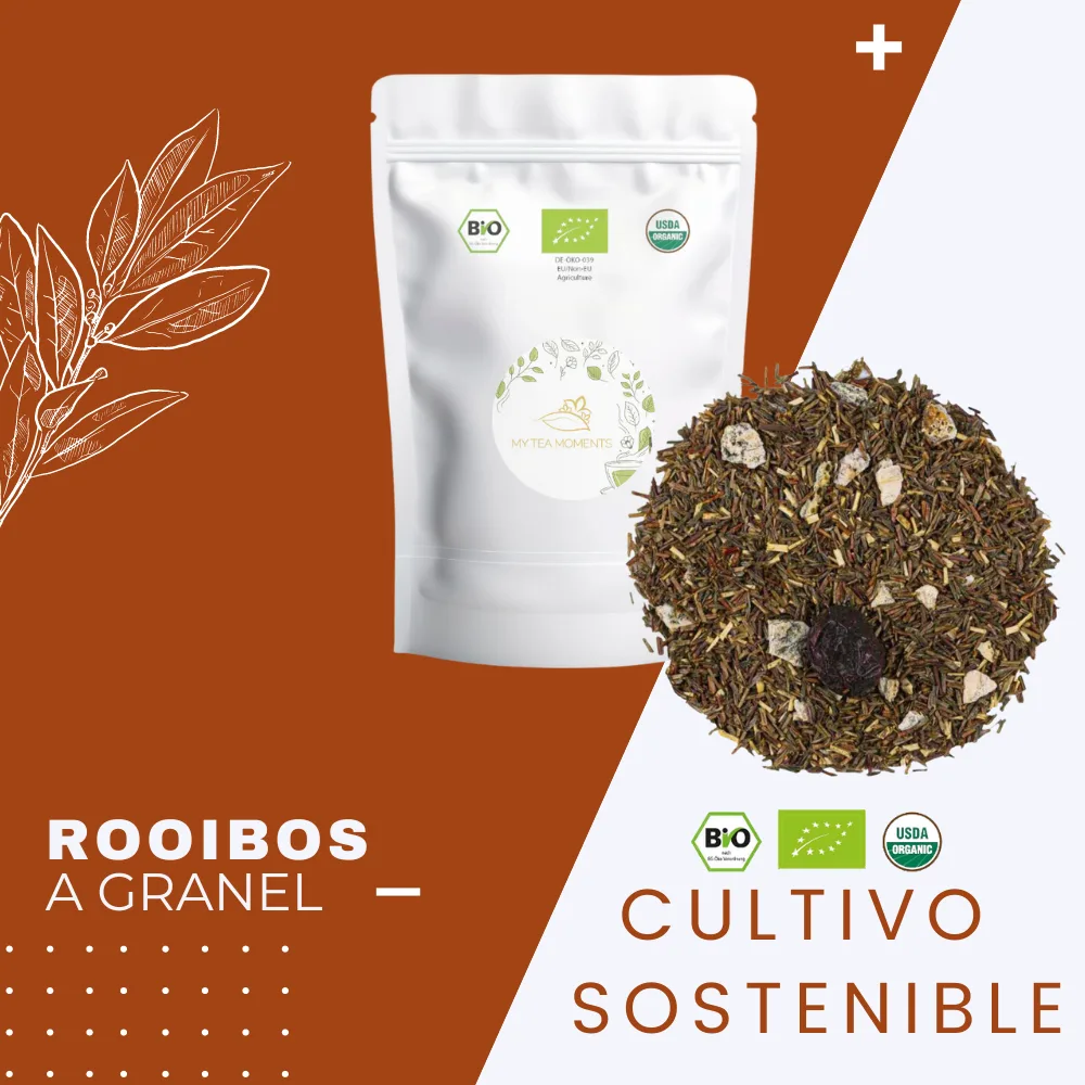 Rooibos de Arandano y Menta BIO - Imagen 7