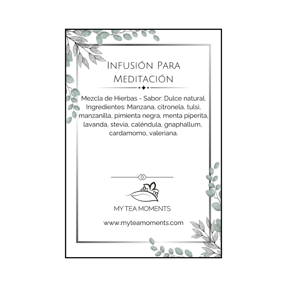 Infusión Para Meditación BIO - Imagen 6