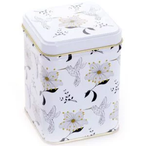 Lata Estampado de Colibrí