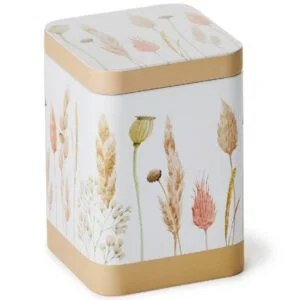Lata Estampado Flores de Verano