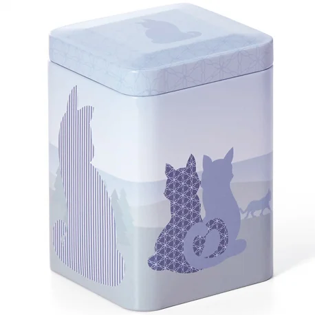 Lata Estampado Siluetas de Gatos
