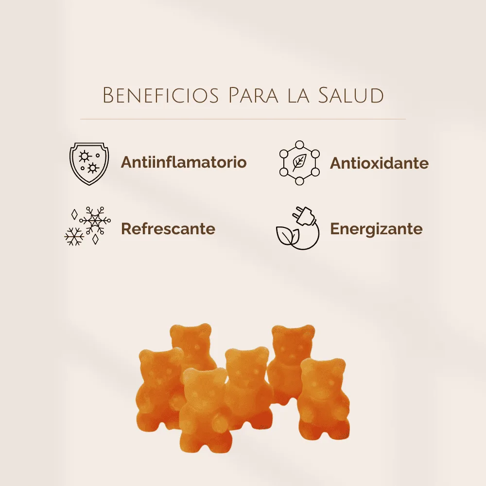 Ositos de Naranja y Canela - Gominola o Té Soluble - Imagen 4