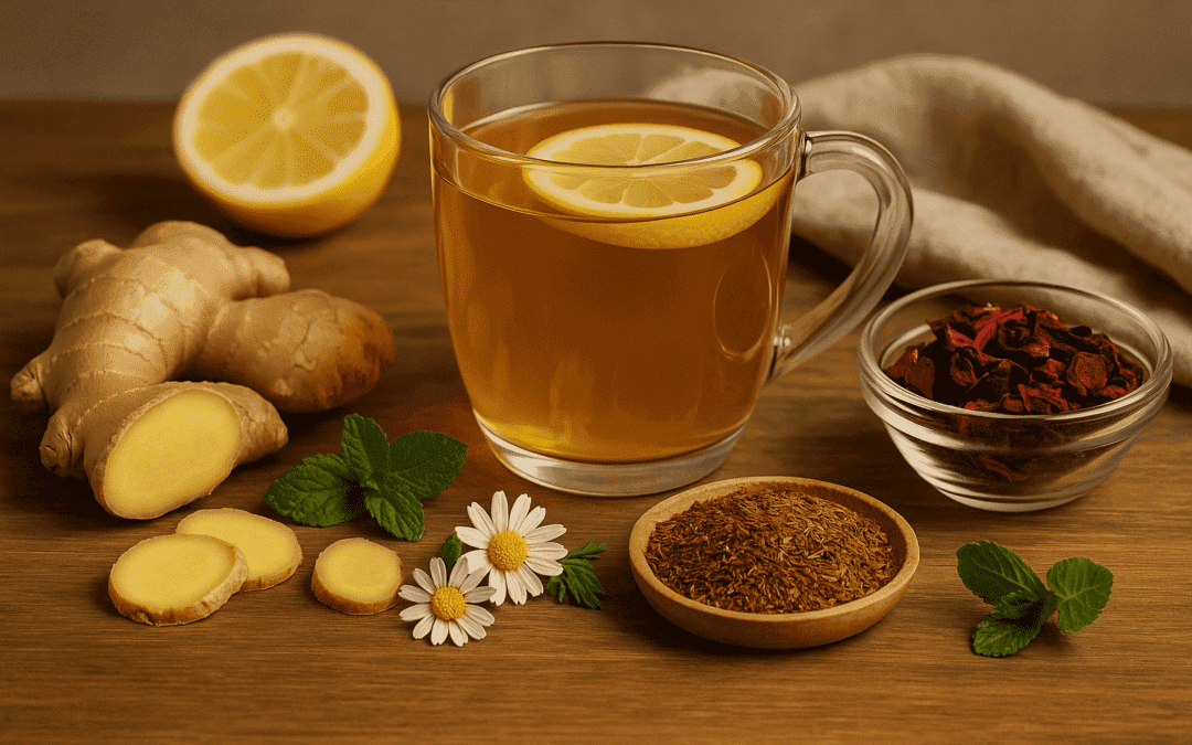 Infusiones para fortalecer el sistema inmunitario en invierno ❄️