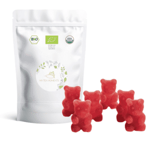 Ositos de Frambuesa y Vainilla - Gominola o Té Soluble