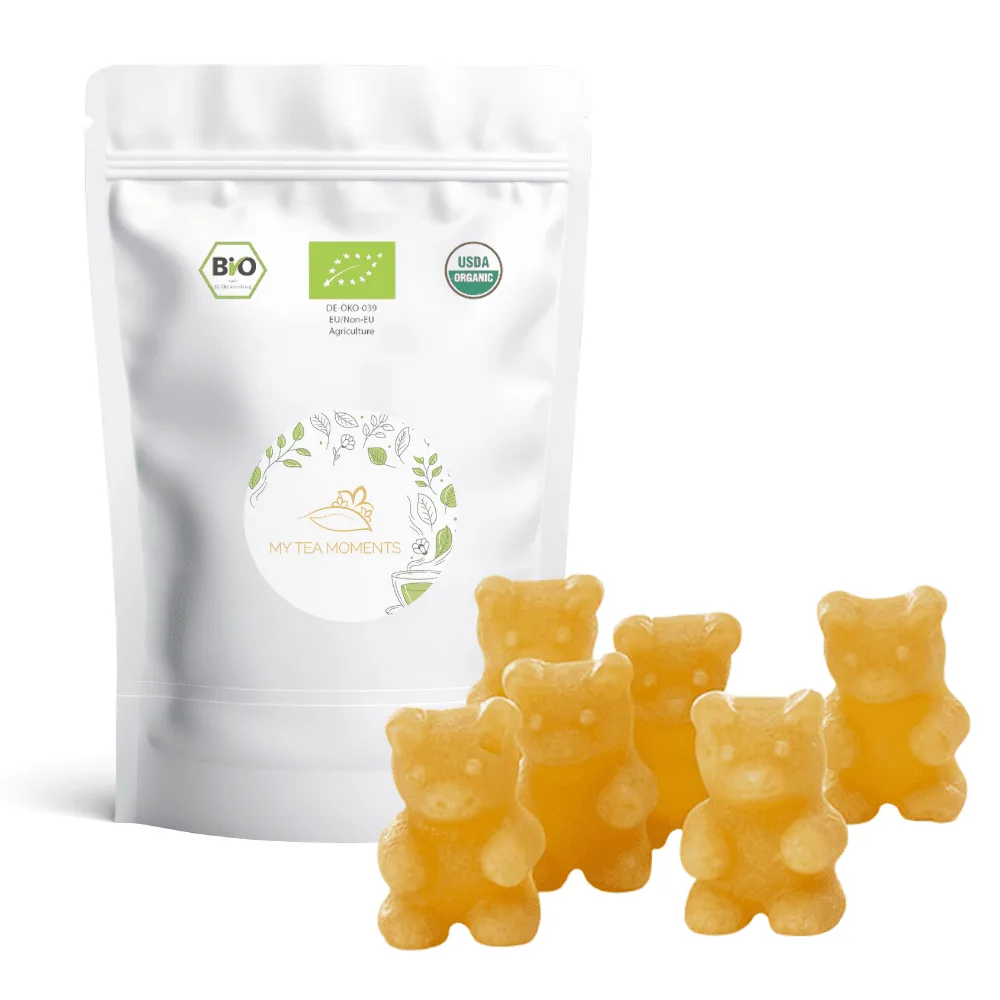 Ositos de Jengibre y Limón - Gominola o Té Soluble