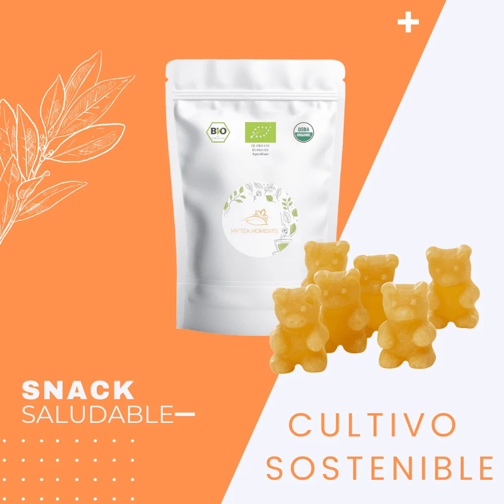 Ositos de Jengibre y Limón - Gominola o Té Soluble - Imagen 6