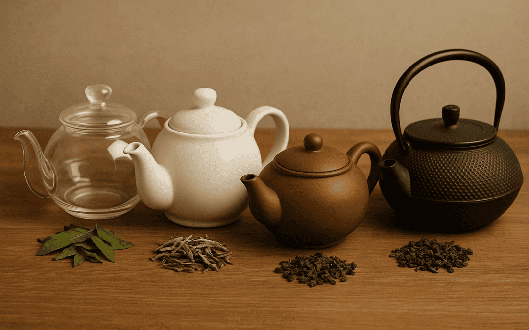 Cómo elegir la tetera ideal según el tipo de té