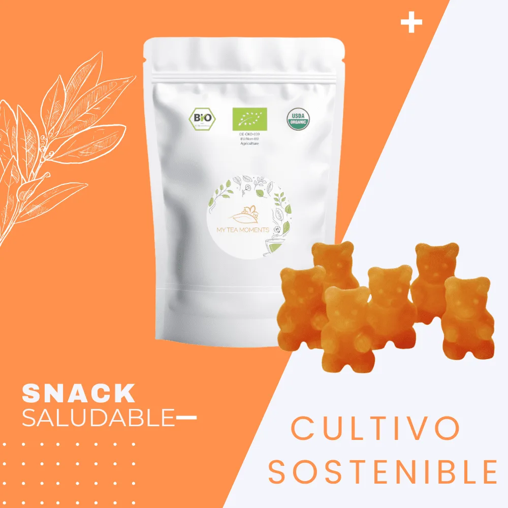 Ositos de Naranja y Canela - Gominola o Té Soluble - Imagen 6
