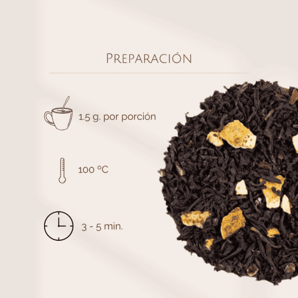 Té negro Naranja y Chocolate - Imagen 4