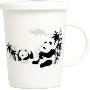 Taza con Filtro Panda
