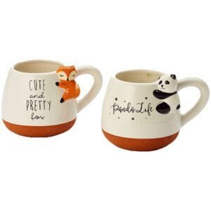 Taza de Panda o Zorro